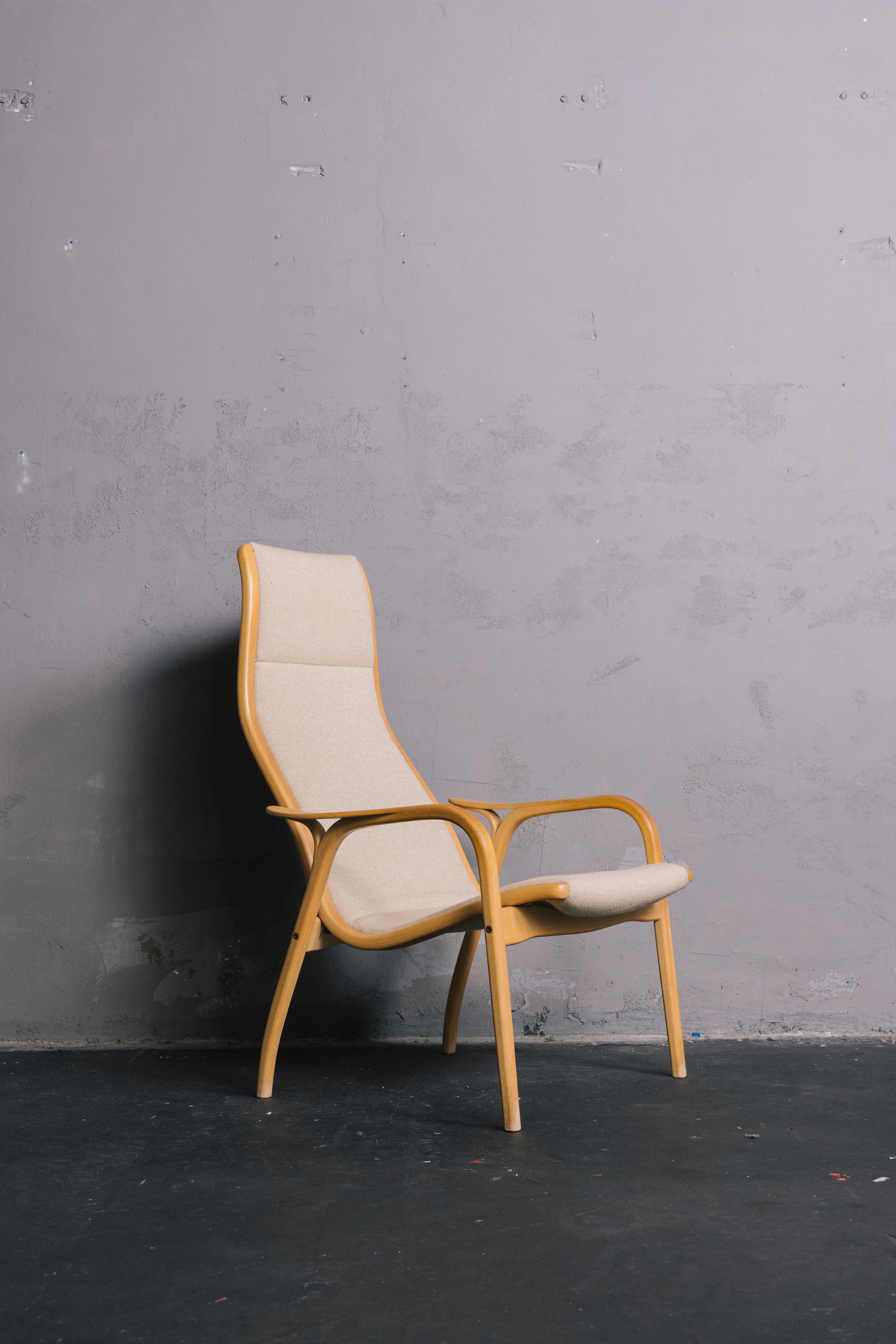 Swedese Vintage Scandinavian Modern Lamino Chair