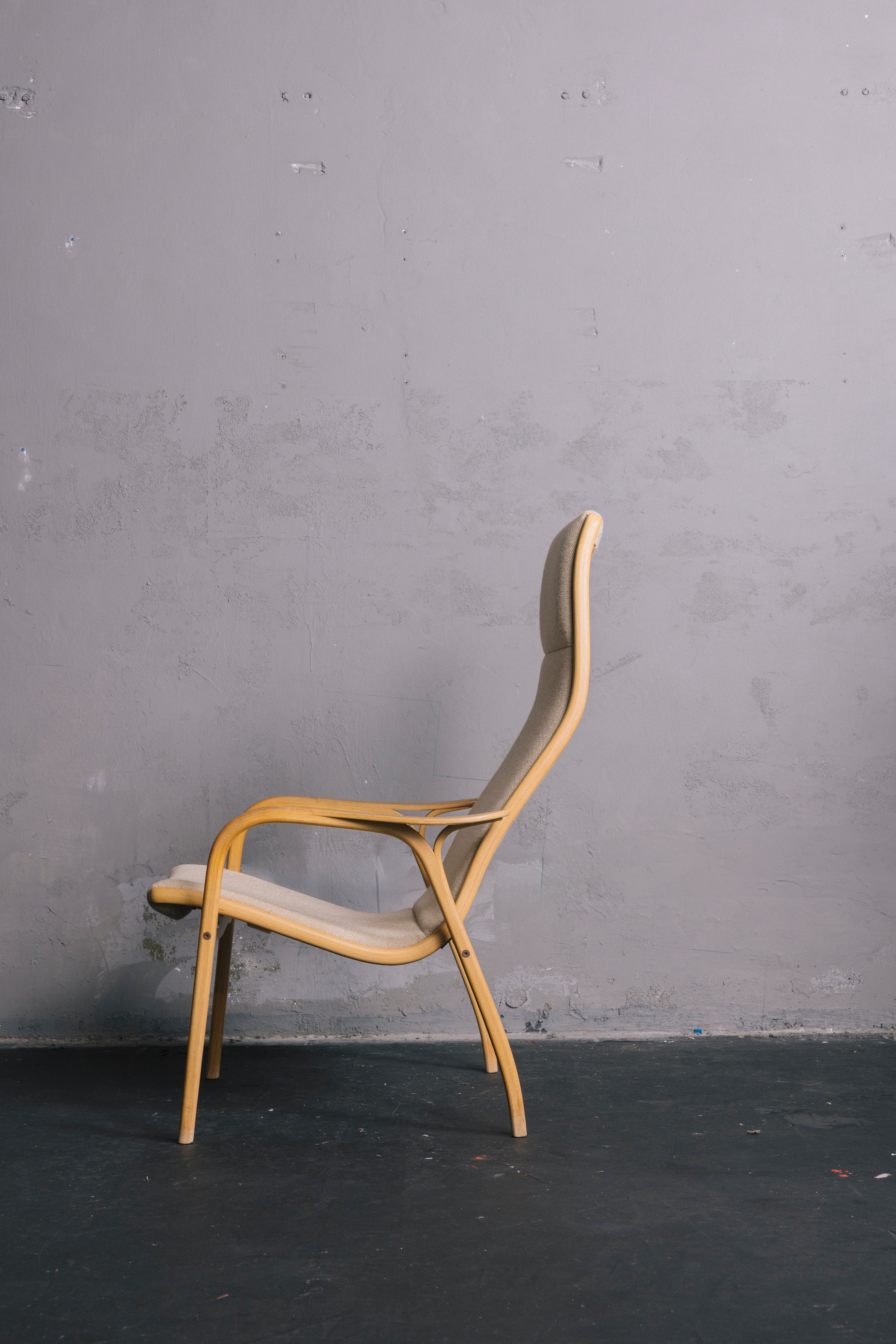 Swedese Vintage Scandinavian Modern Lamino Chair