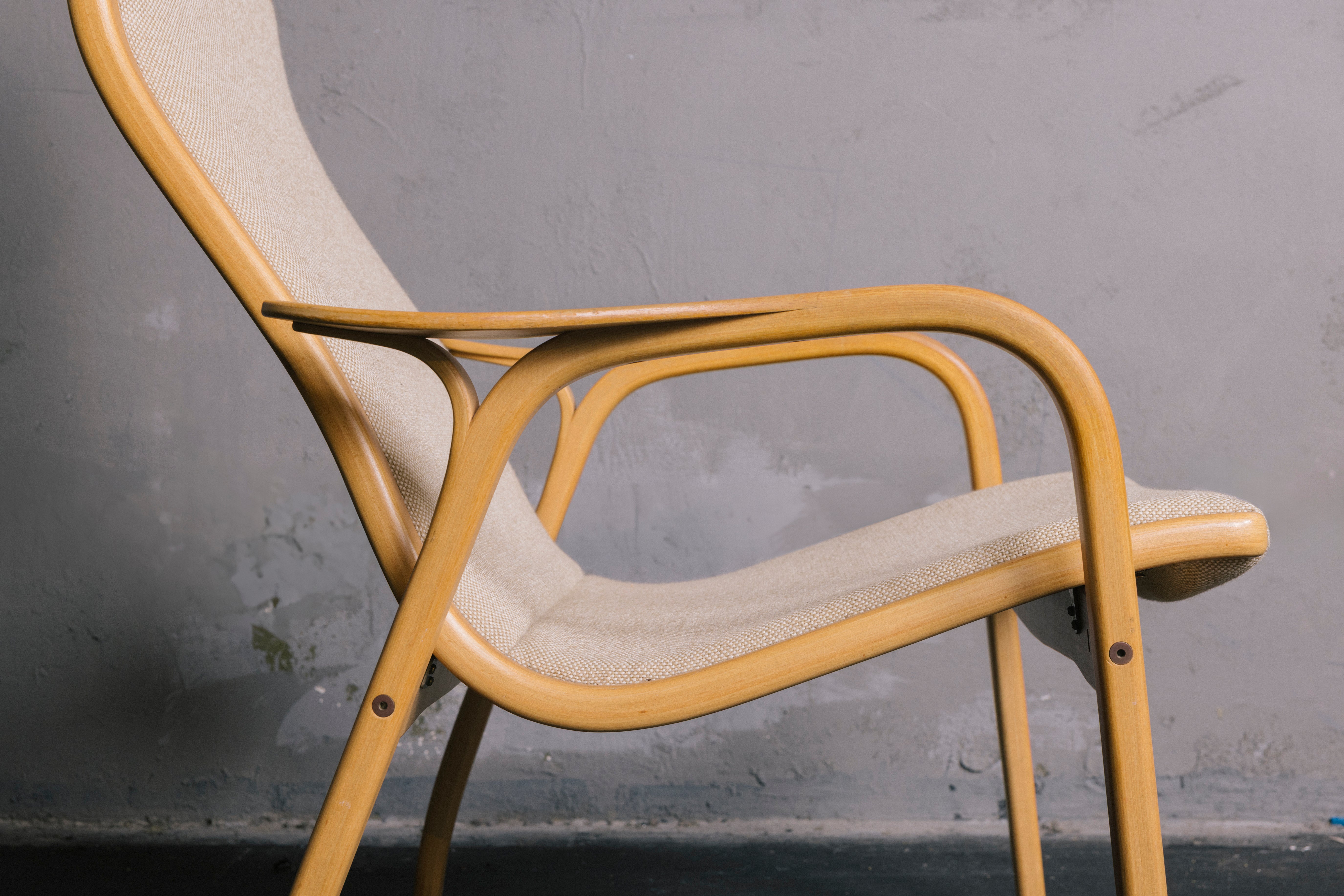 Swedese Vintage Scandinavian Modern Lamino Chair