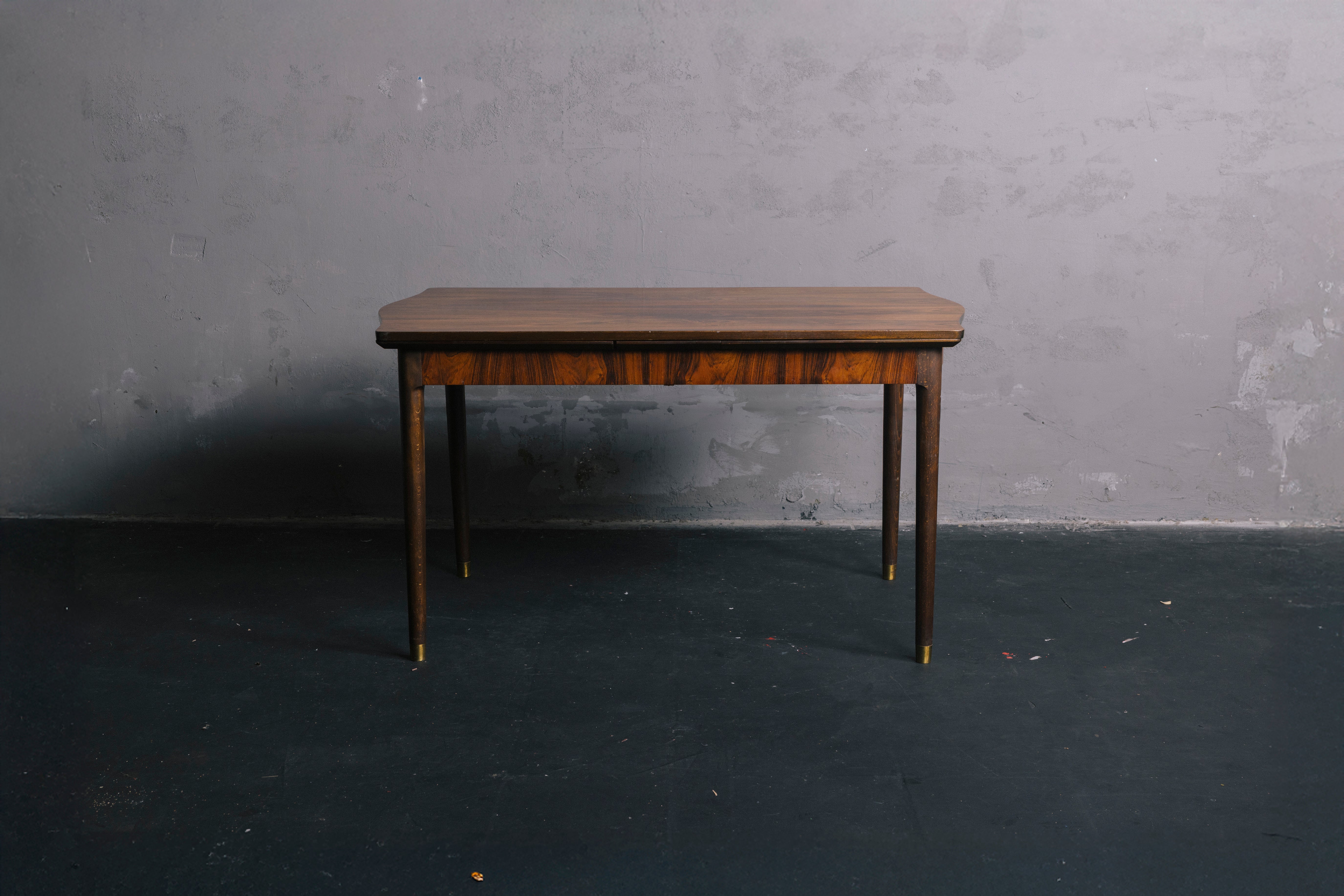 Denish Extension Dining Table in Rosewood