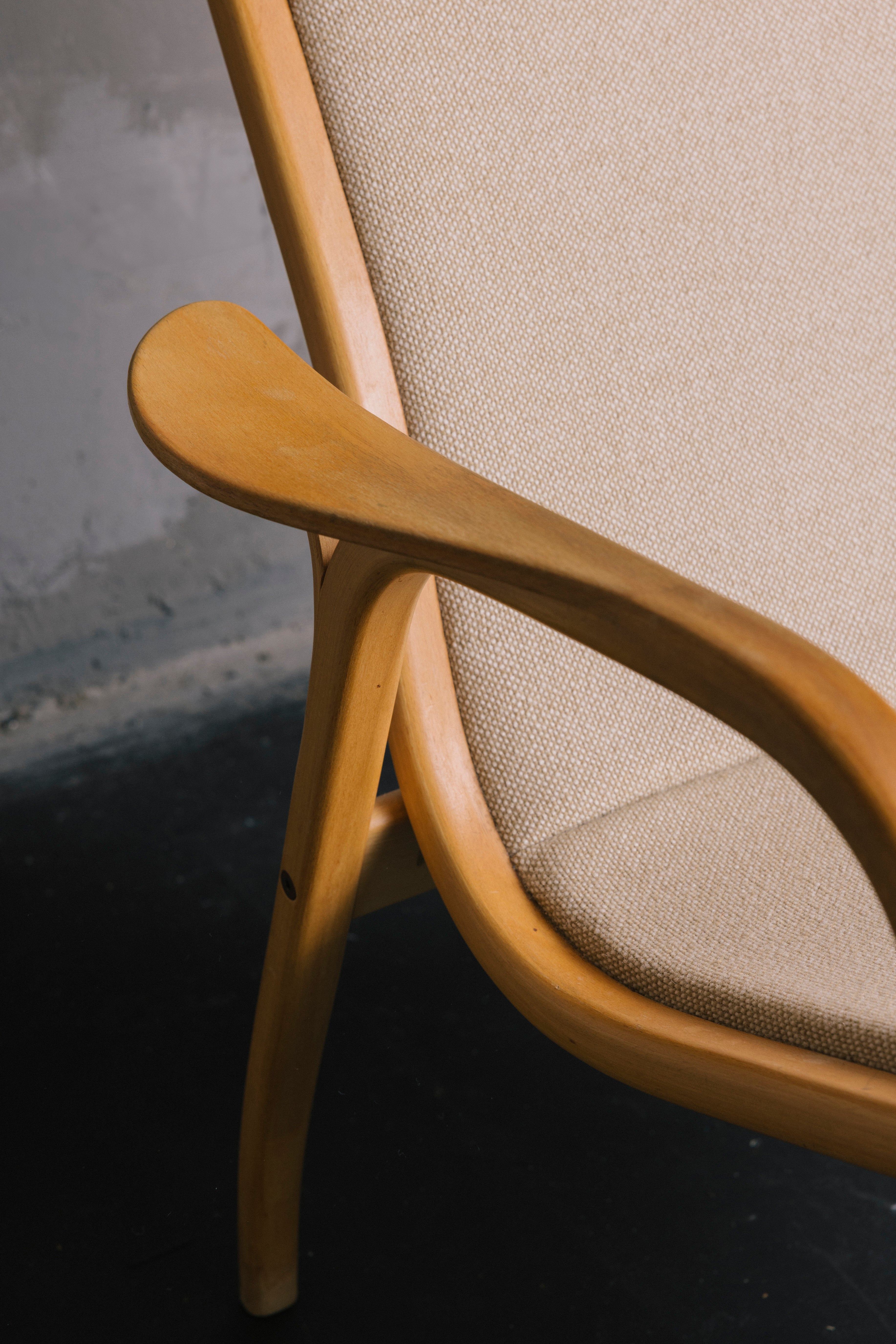 Swedese Vintage Scandinavian Modern Lamino Chair